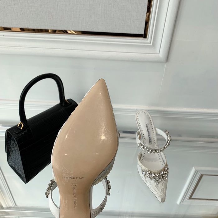 Manolo Blahnik Shoes MBS00003 Heel 9.5CM